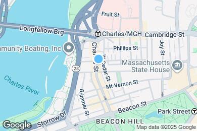 Map image of the property - 107 Charles St