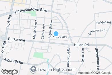 Map image of the property - 201 Ridge Ave