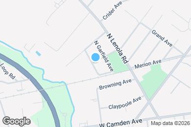 Map image of the property - 519 N Lincoln Ave