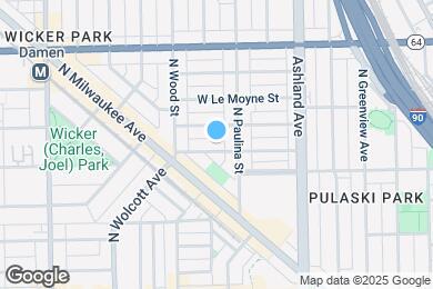 Map image of the property - 1720 W Beach Ave