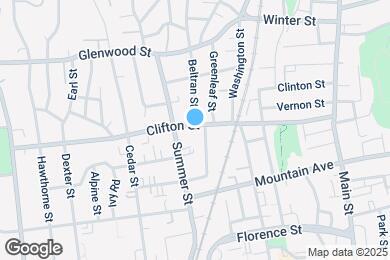 Map image of the property - 152 Clifton St