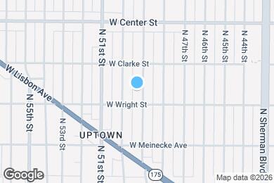 Map image of the property - 2523 N 49th St