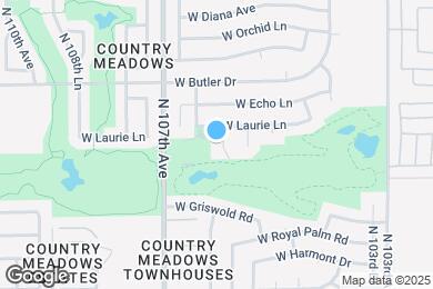 Map image of the property - 8336 N 105th Ln