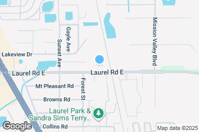 Map image of the property - 503 Laurel Rd W