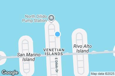 Map image of the property - 617 E Dilido Dr