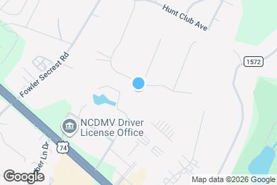 Map image of the property - 2201 Fox Hunt Dr
