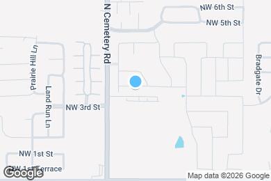 Map image of the property - 12932 NW 3rd Ter