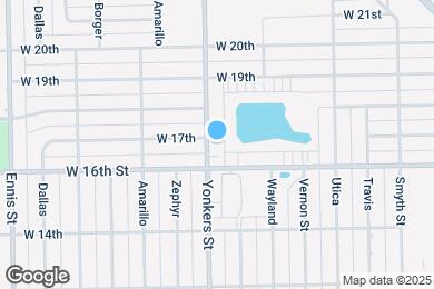 Map image of the property - 1606 Yonkers St