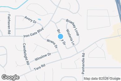 Map image of the property - 10357 Briarbay Dr