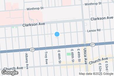 Map image of the property - 298 E 46th St