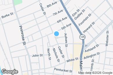 Map image of the property - 59 Cedar St