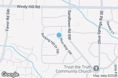 Map image of the property - 2560 Walton Way SW