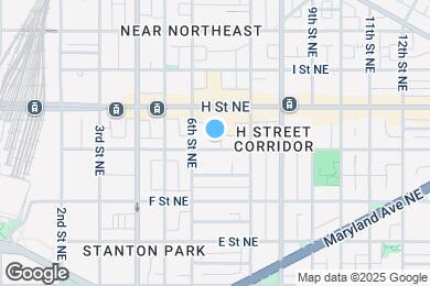 Map image of the property - 626 G St NE