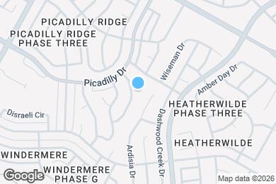 Map image of the property - 809 Bushmills Ct