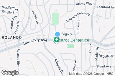 Map image of the property - 6694 University Ave