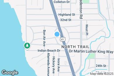 Map image of the property - 2846 W Tamiami Cir