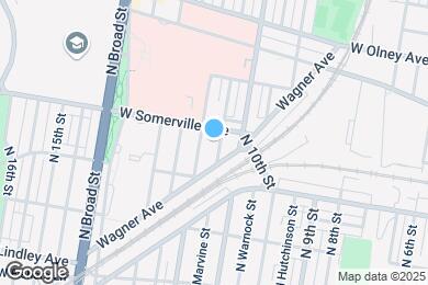 Map image of the property - 5324 N Marvine St