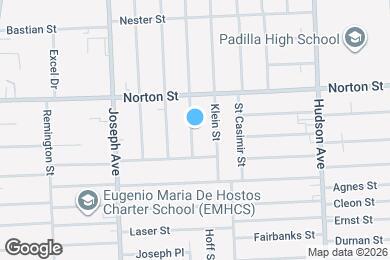 Map image of the property - 40 Moulson St