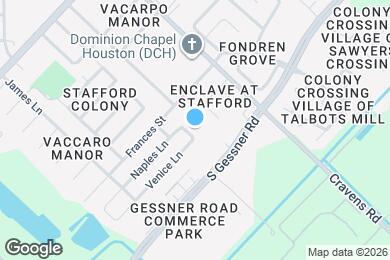 Map image of the property - 13307 Venice Cir