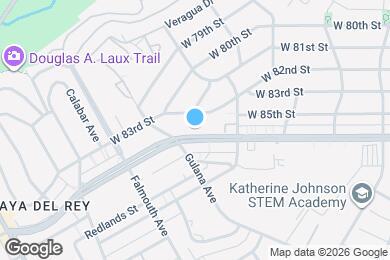 Map image of the property - 7855 W Manchester Ave