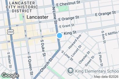 Map image of the property - 15 South Lime Street