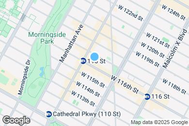Map image of the property - 243 W 116th St