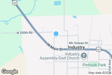Map image of the property - 107 N 1st St