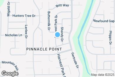 Map image of the property - 4868 Harvest Park Dr