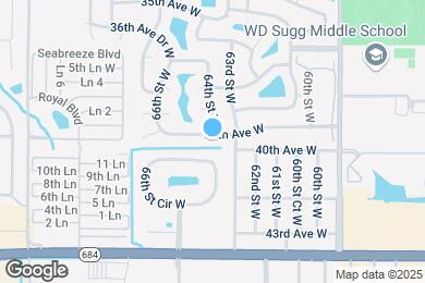 Map image of the property - 6401 39th Ave W