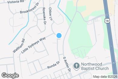 Map image of the property - 8220 Pickop Miles Ct