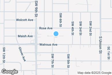 Map image of the property - 3901 SW 7th St