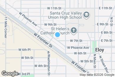 Map image of the property - 314 W Phoenix Ave