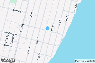 Map image of the property - 403 Avenue E