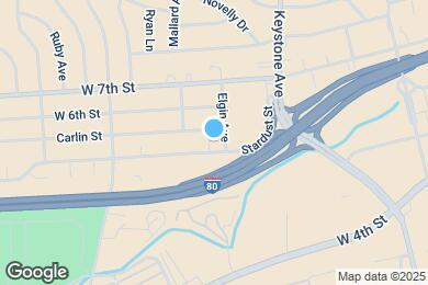 Map image of the property - Stardust Apartments