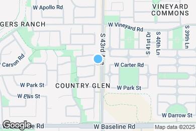 Map image of the property - 7019 S 43rd Dr