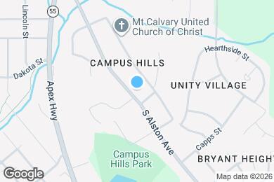 Map image of the property - 1833 S Alston Ave