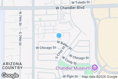Map image of the property - 190 S Los Feliz Dr