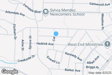 Map image of the property - 710 Carr St