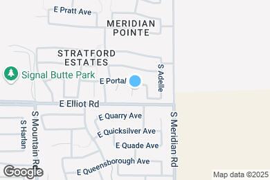 Map image of the property - 3541 S Brice Cir