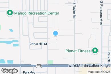 Map image of the property - 1107 Melrose St