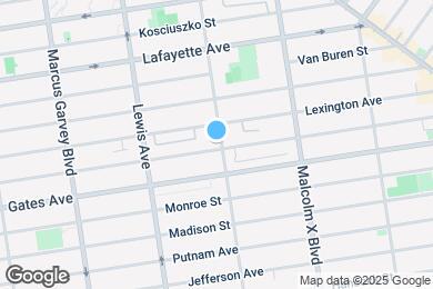 Map image of the property - 184 Stuyvesant Ave