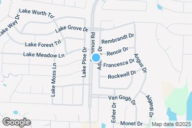 Map image of the property - 1820 Adams Dr