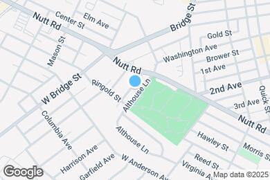 Map image of the property - 825 Maple Ave