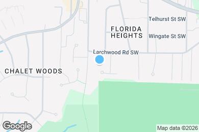 Map image of the property - 2393 Lilla Cir SW