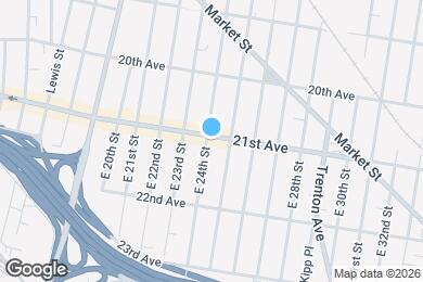 Map image of the property - 486 21st Ave