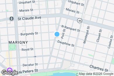 Map image of the property - 815 Franklin Ave