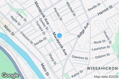 Map image of the property - 3883 Manayunk Ave