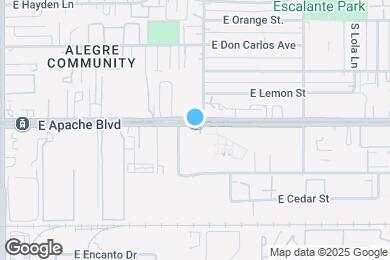 Map image of the property - La Paloma Apartments