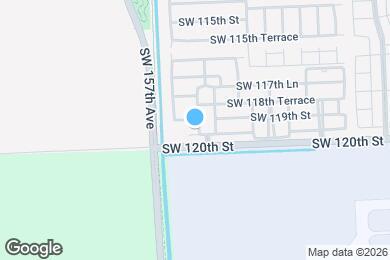Map image of the property - 11924 SW 155th Ct