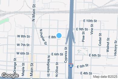 Map image of the property - 716 N Olive St